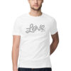 John 3 16 -LOVE- Typography T-Shirt